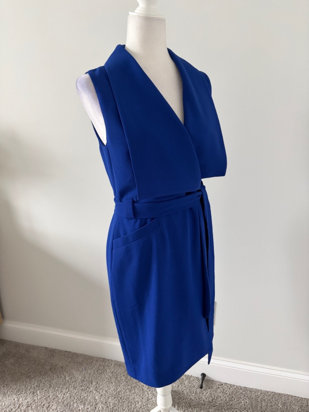 The Limited Cobalt Blue Sleeveless Dress - Picture 4 of 6